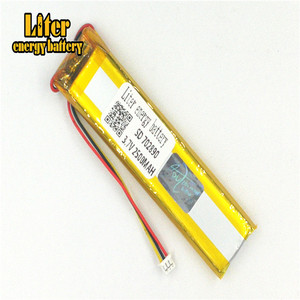 Plugue 1.25-3 F&aacute;brica factory high quality lithium polymer battery <strong>3.</strong>7 V 702890 2800 mAh Li-ion rechargeable LiPo battery - Product Image 1