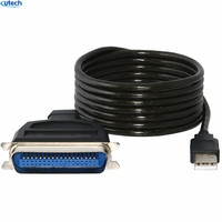Cable de impresora Centronics de calidad USB 2,0 a CN36M