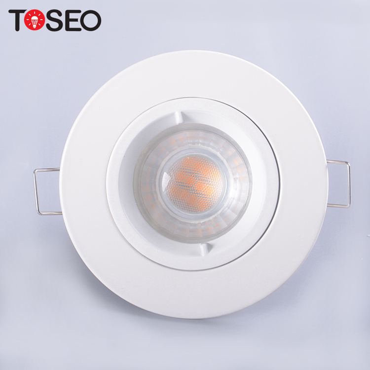 70mm Fixed Round Recessed LED Downlight Fixtures RoHS Certified
