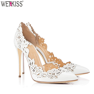 Cộng với Kích Thước Cung Cấp Nhà Máy Sexy Phụ Nữ Cao Gót Giày Nhọn Toe Stiletto Bridal Shoes Bơm