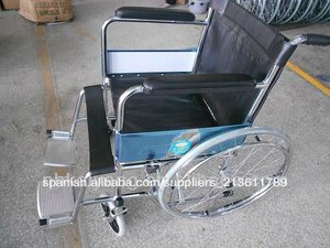 <span class=keywords><strong>el</strong></span> vendedor superior de economía de acero silla de ruedas manual - Product Image 1