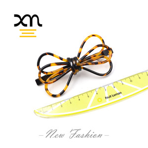 Pasador de Pelo con Lazo de Concha de Tortuga para Mujer, Pasador de Pelo de Resina Plástica, Pasador de Pelo Vintage de Acetato, Pasador de Pelo Francés Personalizado - Product Image 4