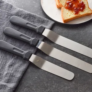 Ensemble de mini spatules de glaçage, en métal, appareil de cuisson personnalisé, pour faire de la glace, de la décoration