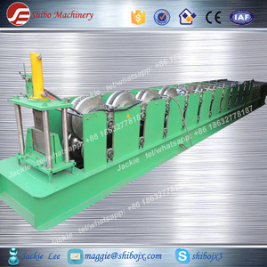 Más Populares color de chapa de acero de metal techo de ridge cap máquina formadora de <span class=keywords><strong>Canal</strong></span> de La Lluvia - Product Image 5