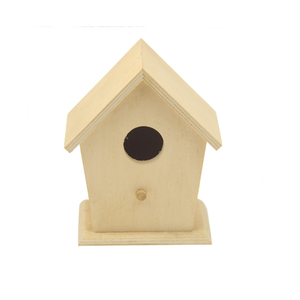 Groothandel prijs onvoltooide huisdier houten vogelhuisje - Product Image 1