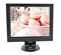 Square Screen Monitor 10" 10.4" LCD Monitor 4:3 Ratio Small Size Computer Monitor