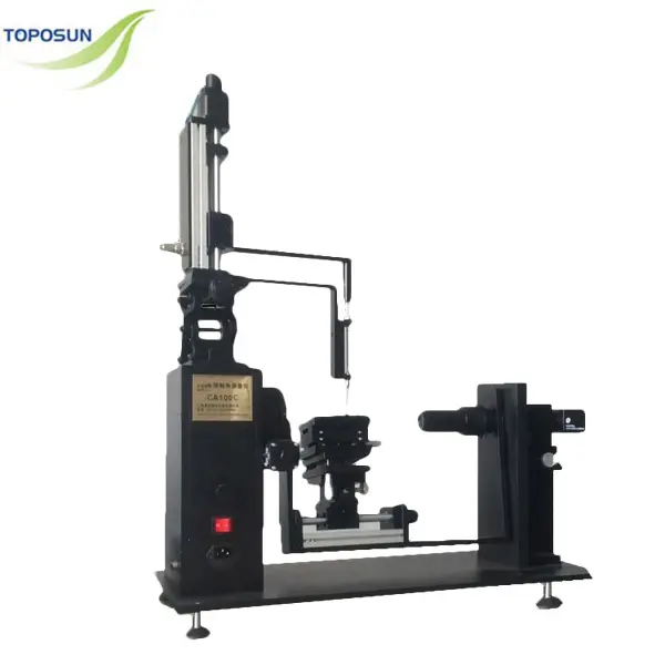 TPS-CA100C Contact Angle Meter, Contact Angle Tester with Automatic Injector and 360 degree rotation