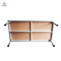 Mini plate-forme de scène mobile 4x4 portable en aluminium pour spectacle mariage concert événement danse éclairage scène réglable