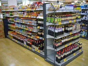 Supermercado & equipamentos de exposição da loja prateleiras de arame