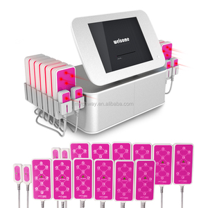Beste Resultaat 16 Pads 650nm 160Mw <span class=keywords><strong>Lipo</strong></span> Laser Lipolaser Schoonheid <span class=keywords><strong>Machine</strong></span> Voor Lichaam Vermagering En Vet Vermindering Gratis Logo