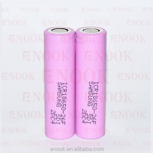 2016 Samsung 18650 2600 mAh 26F IMR recargable de ion de litio el mejor 3.7 V 18500 batería de litio max Vida batter - Product Image 1