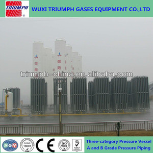 Gnl ambiante vaporisateur chantier de Shaoyang gaz projet, Lox / LIN / LAR gaz vaporisateur - Product Image 1