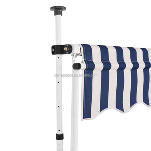 Tenda da Sole Retrattile Manuale per <span class=keywords><strong>Balcone</strong></span> e Terrazza con Finestre Rimovibili ALDI - Product Image 5