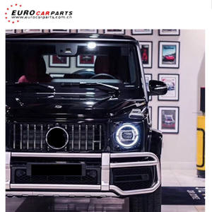 2019 año de protección delantera Bull Bar Clase G W464 Protector delantero apto para 2019 W463 G63 Kits de carrocería G63 G500 Protector de parachoques delantero - Product Image 4