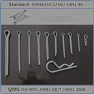 DIN94 geteilter Feder stift