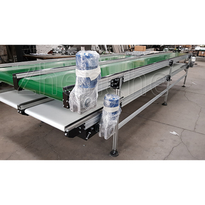 Sistem jalur produksi sabuk konveyor perakitan aluminium transmisi industri - Product Image 3