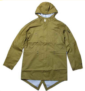 Custom New Arrival <strong>Men</strong> Fashion Zip up Pocket Fishtail <strong>Rain</strong> <strong>Coat</strong> Waterproof/hooded <strong>Rain</strong> Jacket - Product Image 1