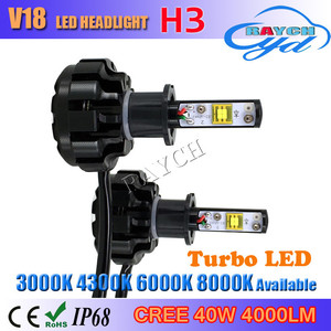 <span class=keywords><strong>2016</strong></span> Último Modelo Canbus Free Error V18 U2 CREEs H3 12 V LLEVÓ la Linterna Del Coche - Product Image 1