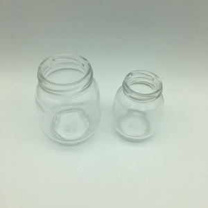 Новый пользовательский 100 мл 4oz 200ml 8oz Овальный оптом стеклянные бутылки для «Птичье гнездо» сальса, оптовая продажа