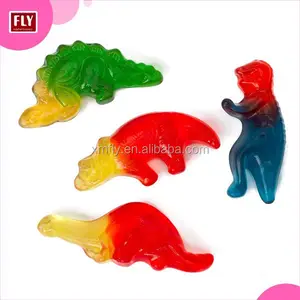 Seri Hewan Dinosaurus Berbentuk Lembut Jelly Jepang Halal Gummy Candy