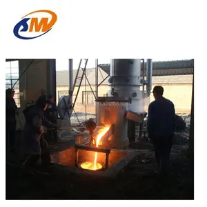 5 T melting Cupola Furnace for pig iron casting