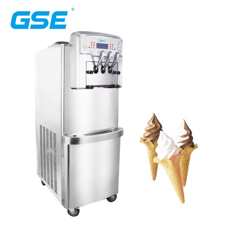Высококачественная машина для производства мягкого мороженого, 3 машины для приготовления мороженого