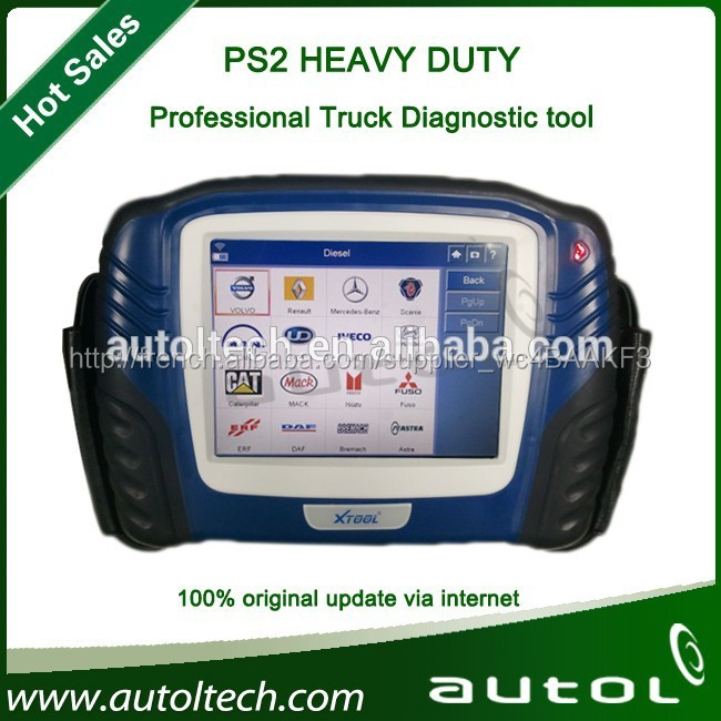 Scanner camion xtool ps2 lourds avec le dernier logiciel gratuit en ligne mise à jour--- xtool distributeur,