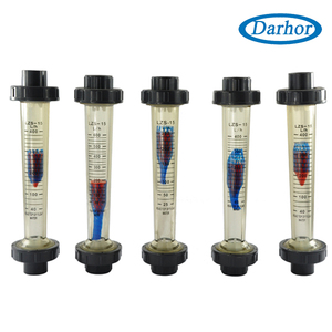 Darhorインライン回転計プラスチック流量計PVCPC水用液体流量計 - Product Image 6