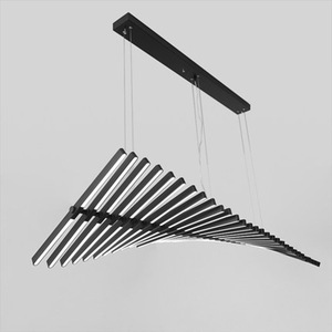 JYLIGHTING Lampadario <span class=keywords><strong>a</strong></span> <span class=keywords><strong>Sospensione</strong></span> <span class=keywords><strong>a</strong></span> Forma di Lisca di Pesce, Lampada <span class=keywords><strong>a</strong></span> <span class=keywords><strong>Sospensione</strong></span> <span class=keywords><strong>LED</strong></span> <span class=keywords><strong>a</strong></span> Spirale - Product Image 4