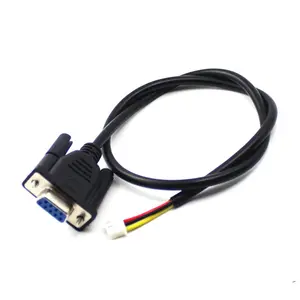 d-sub Processing of 0.3 square 235 point RS232 line COM cable of DB9 master head to XH2.54-3P three-core serial port line