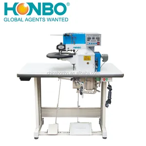 HB-801 Computer Shoe Upper Insole Leather Hot Melt Edge Folding Machine