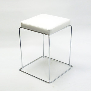 ที่เรียบง่ายรอบรูปร่างอะคริลิลวดห้องน้ำเดี่ยวอุจจาระ - Product Image 6