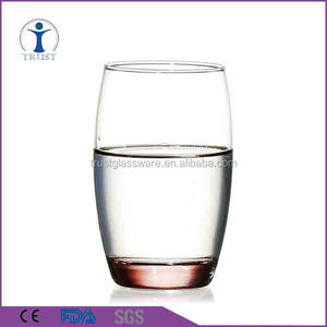 Ovalada de Cristal Taza de Jugo de vidrio Mousse de Yogur Taza Oficina Casa Nueva Agua - Product Image 3