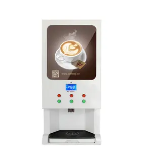 Machine à café professionnelle, vente instantanée, pour thé et café, avec boîte d'éclairage, vente en gros, GBS203D