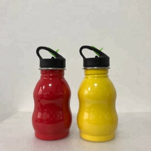 2023 prodotto di vendita caldo bottiglia d'acqua a forma di zucca a parete singola in acciaio inossidabile personalizzato <span class=keywords><strong>da</strong></span> <span class=keywords><strong>350</strong></span> <span class=keywords><strong>ml</strong></span> con coperchio - Product Image 4