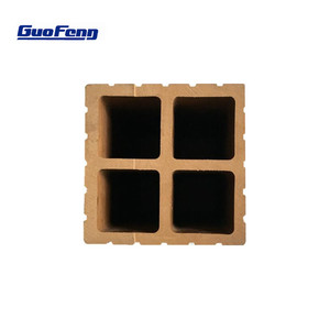 Tiang Persegi Pagar Komposit Kayu Plastik Pilar Taman - Product Image 3