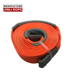 Sangles de remorquage pour panneaux de voitures, corde de traction, récupération de route, 10 pièces