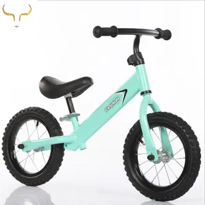Популярные 12-дюймовый велосипед детский самобалансирующийся гироборд скутер без педали слайд Шаг Велосипед со светодиодными огнями