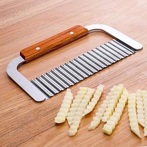 <span class=keywords><strong>Cortador</strong></span> de <span class=keywords><strong>patatas</strong></span> fritas para picar verduras, <span class=keywords><strong>cortador</strong></span> ondulado con arrugas - Product Image 6