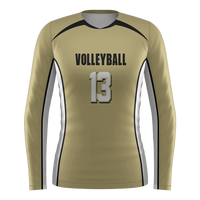 BETHERIVAL Desain Kustom Jersey Voli Unisex Pola 100% Poliester