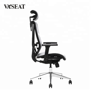 Alto respaldo ergonómico sillón silla de <span class=keywords><strong>oficina</strong></span> de malla con reposacabezas - Product Image 3