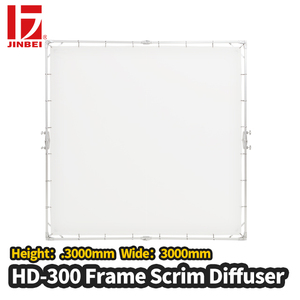 JINBEI-tablero fotográfico transparente, 3x3m, Marco HD grande, difusor para estudio, <span class=keywords><strong>película</strong></span>, Retrato, fotografía comercial, HD-300 - Product Image 2