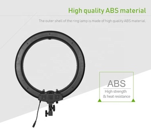 Anneau lumineux LED 18 pouces <span class=keywords><strong>avec</strong></span> support de téléphone, lumière pour photographie et vidéo Youtube, Selfie, <span class=keywords><strong>Tiktok</strong></span>, nouvelle collection - Product Image 5