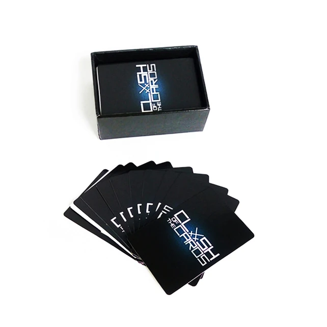 Изготовленные на заказ печатные карты с принтом часов игральные карты печать на играх