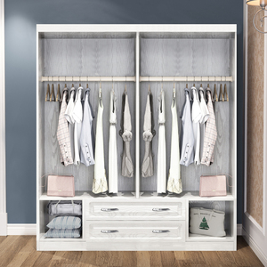 <span class=keywords><strong>Armadio</strong></span> a Muro <span class=keywords><strong>Bianco</strong></span> di Foshan, Design a 3 Ante in MDF, Personalizzabile, <span class=keywords><strong>Armadio</strong></span> in <span class=keywords><strong>Plastica</strong></span> con Colori Vari - Product Image 5