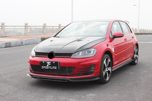 JC <span class=keywords><strong>Sportline</strong></span> Nouvellement En Fiber De Carbone Capot Moteur pour VW Golf 7 GTI MK7 VII 2014 HAUT - Product Image 2