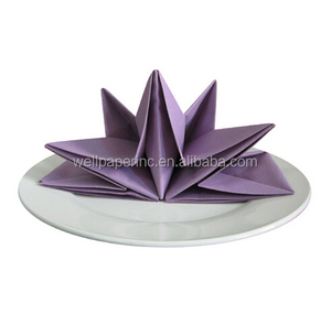 40x40cm 3ply High Quality Custom Printed Pre Folded Paper Napkins, Pre-folded Paper Napkins - Product Image 2
