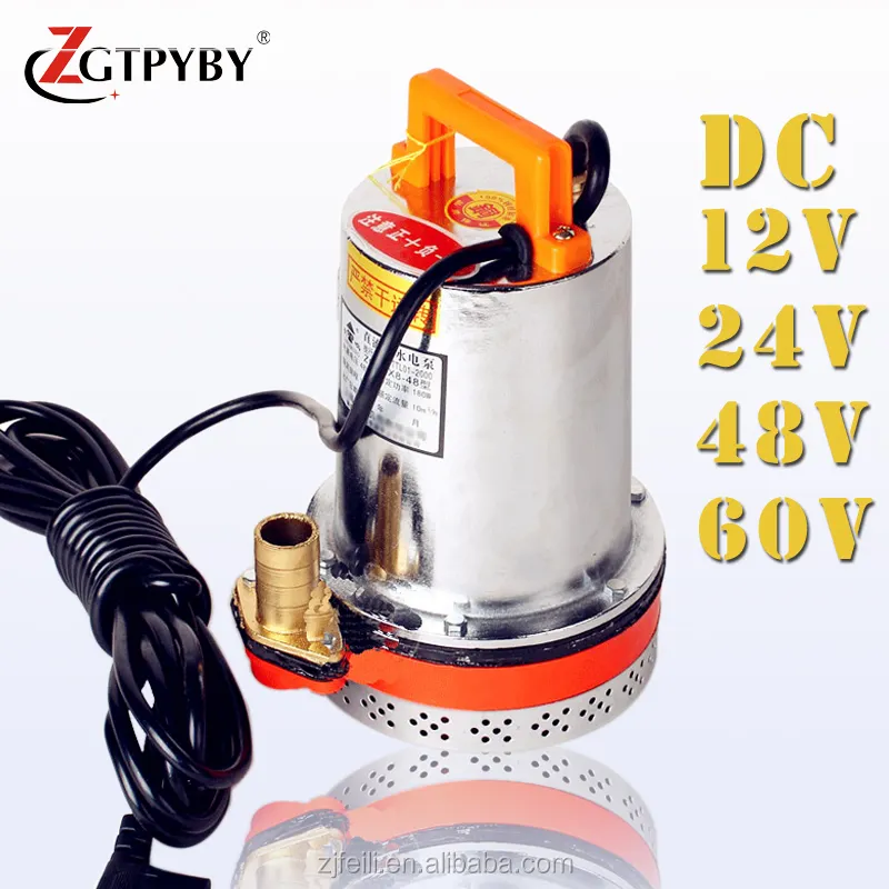 Mini dalgıç 12v dc 1 beygir gücü santrifüj pompa 12v yüksek basınçlı su pompası araba yıkama