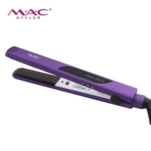<span class=keywords><strong>Lisseur</strong></span> de cheveux professionnel en titane violet, plaque flottante spéciale, fer à lisser les cheveux - Product Image 3
