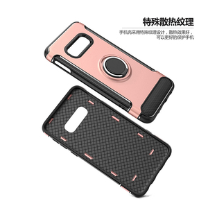 Mosaïque 360 Anneau en métal Support De Téléphone En Fiber De Carbone Pour Samsung <span class=keywords><strong>Galaxy</strong></span> <span class=keywords><strong>S10E</strong></span> Couverture Arrière - Product Image 3